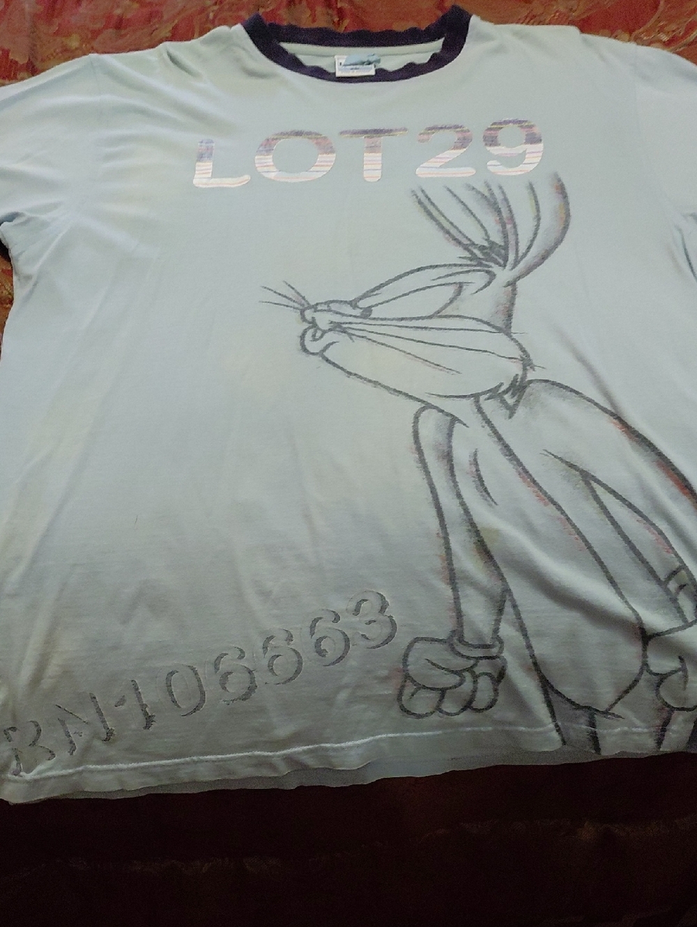 LOT29 Bugs Bunny Graphic Tee - Light Blue
